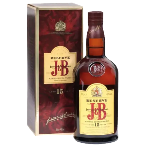 J&B 15 AÑOS RESERVA