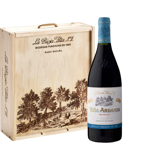 Caja 3 Botellas Viña Ardanza Reserva 2016