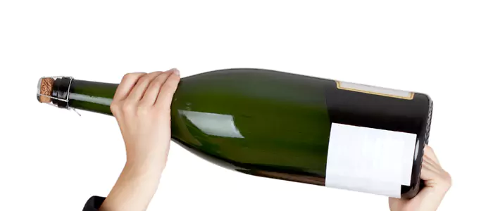 Botellas grandes de vino