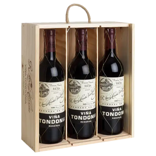 VIÑA TONDONIA RESERVA CAJA 3 BOTELLAS
