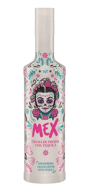 CREMA DE FRESA CON TEQUILA