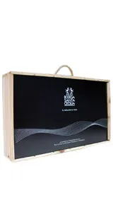 CAJA MADERA 6 BLLAS STA.CECILIA