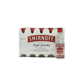 MINIATURA SMIRNOFF PACK 12 UDES. 37,5º